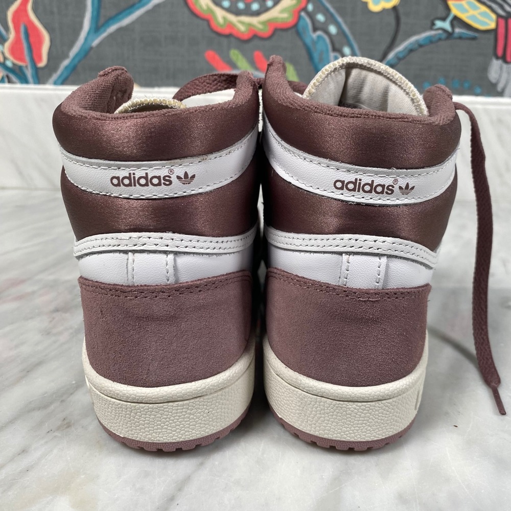 NEW adidas Top Ten RB‎ Shoes Sneakers HP9550 Women's 6.5 White Purple Mauve - Picture 4 of 10